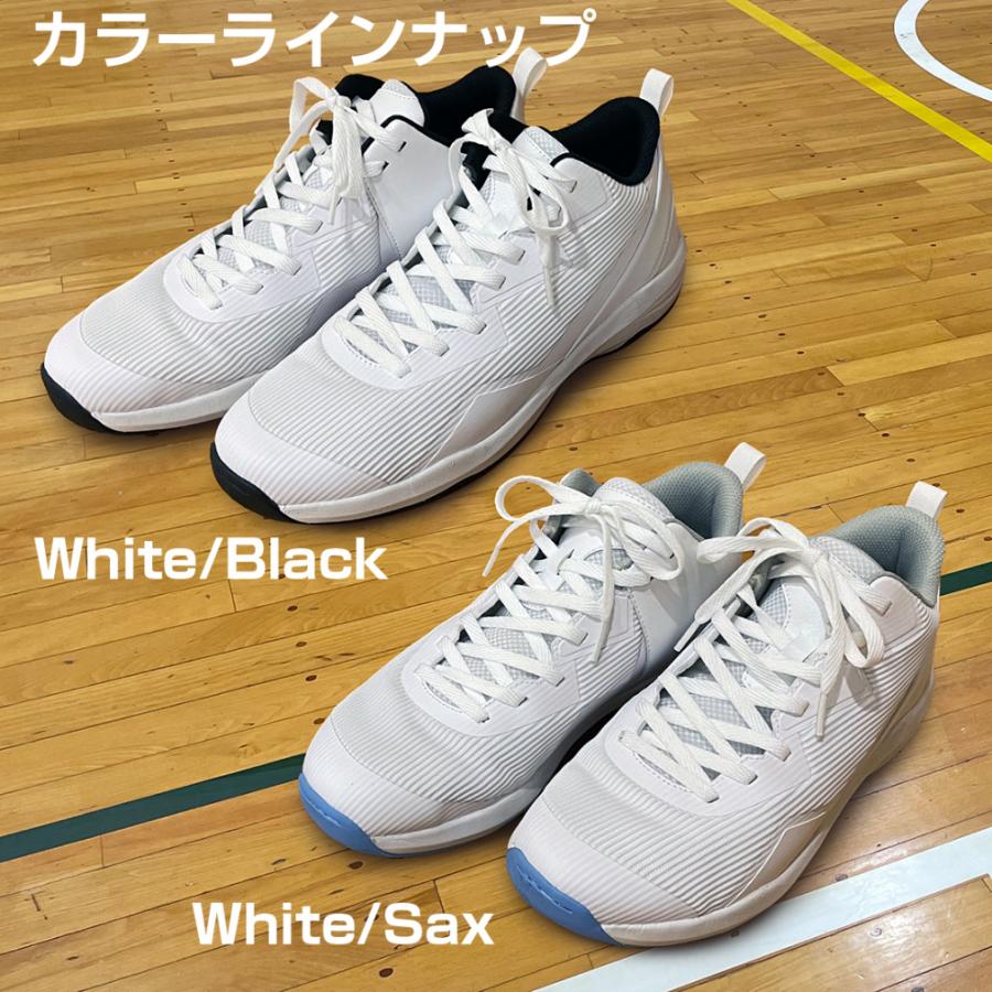 PUMA バスケットボールシューズ ホワイト/ブラック PUMA プーマ（PUMA）（キッズ）ジュニア バスケットシューズ