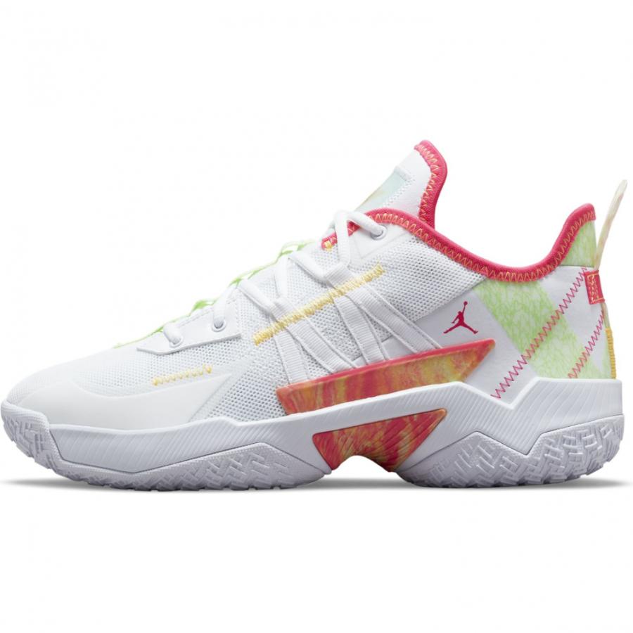 ジョーダン ワン テイク Ii Pf Cw メンズ レディース バスケットボール シューズ バッシュ ホワイト ピンク Jordan アルペン Paypayモール店 通販 Paypayモール