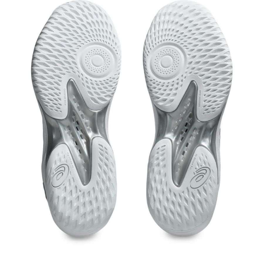 アシックス ゲルフットボール ホワイト ASICS アシックス GELHOOP V17 ゲルフープ NARROW 1063A098