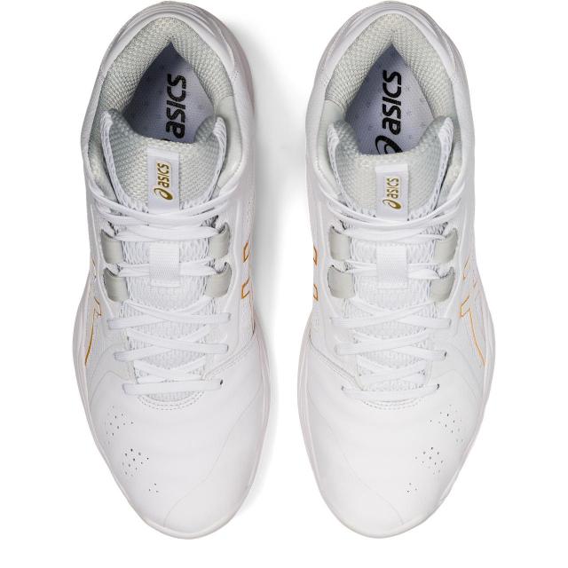 ギフ 包装 アシックス ゲル フープ V13 Gelhoop 1063a035 メンズ レディース シューズ バッシュ 2e ホワイト ゴールド Asics Luckyoldcar Com