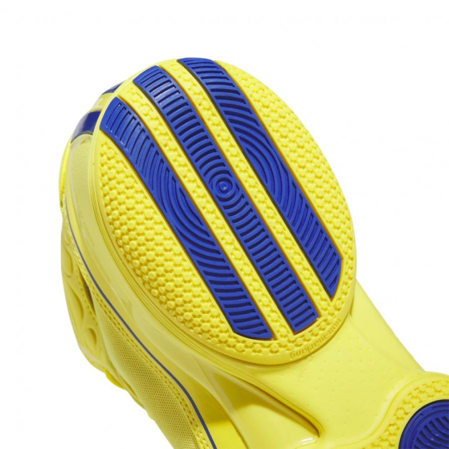 アディダス アディゼロ D・ローズ1 HQ1018 メンズ レディス バスケットボール シューズ バッシュ : イエロー×ブルー adidas アディダス シューズ イエロー×ブルー デリック バスケットボールが贈る