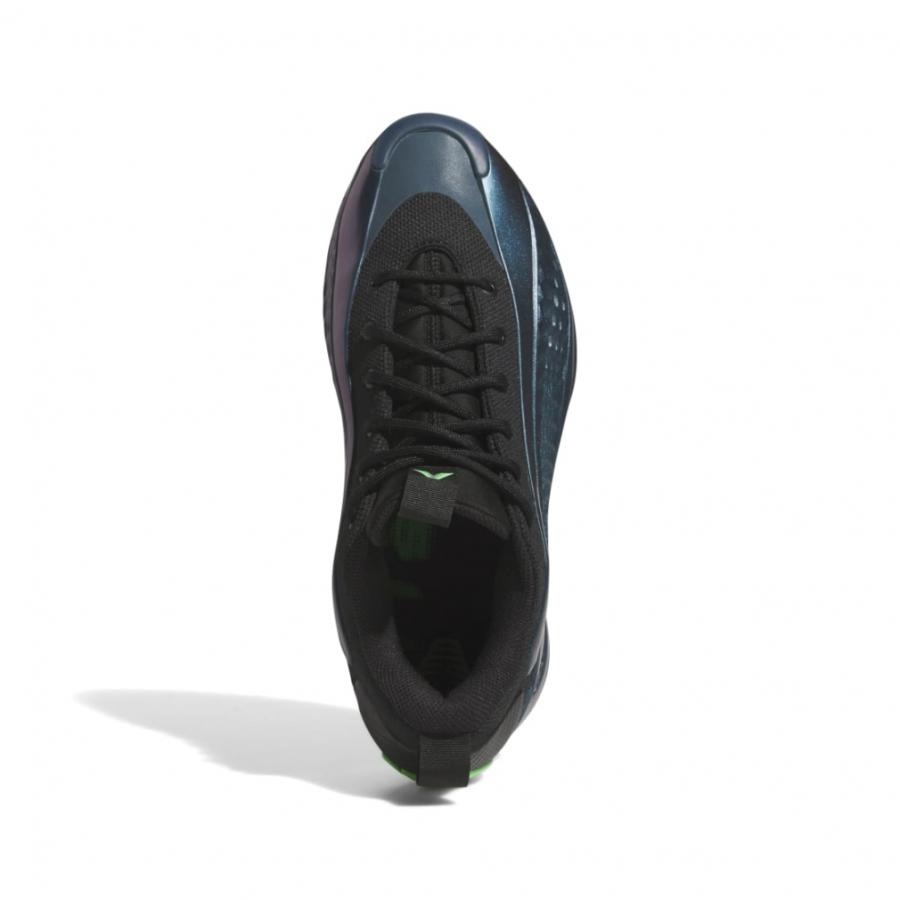 adidasバスケットボールシューズ グリーン ブラック ブルー アディダス（adidas）（メンズ）バスケットシューズ バッシュ