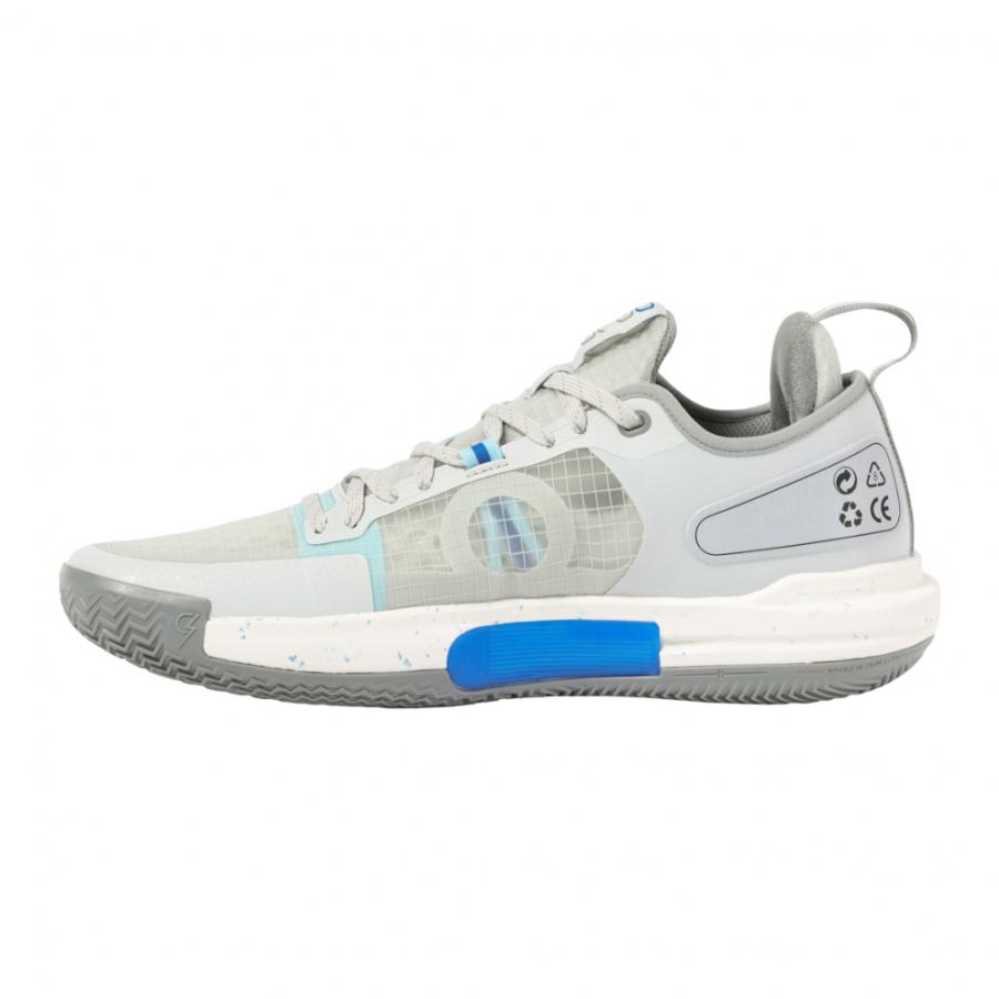 リーニン SPEED 6 スピード6 ABAT023 ABAT023-3 メンズ レディス バスケットボール シューズ バッシュ : グレー×ブルー LI-NING リーニン SPEED 6 スピード6 ABAT023 ABAT023-3 メンズ レディス バスケットボール シューズ バッシュ : グレー×ブルー LI-NING