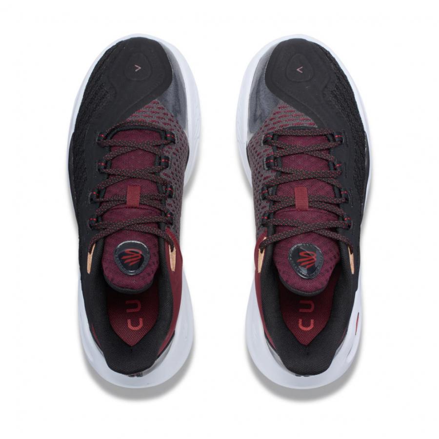 カリー11 バスケットボールシューズ 黒/赤 UNDER ARMOUR（アンダーアーマー） カリー11 (DOMAINE CURRY) 3026616