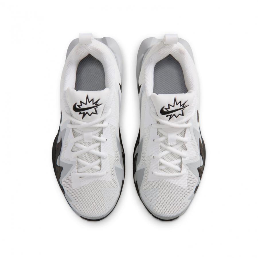 Nike Air Max ホワイト グレー メンズ バスケットボールシューズ NIKE（ナイキ） S.T. DYNAMITE S.T. ダイナマイト GS IH2308-101