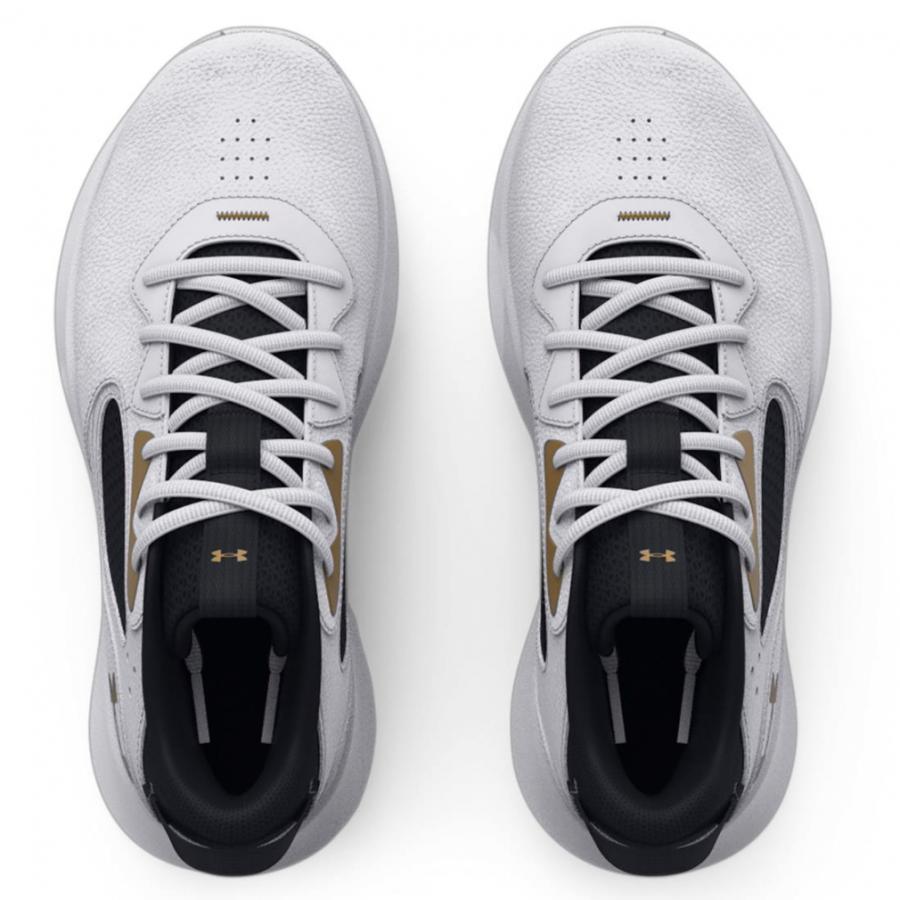 アンダーアーマー UA GS Lockdown 6 SYN 3026538 ジュニア キッズ・子供 バスケットボール シューズ バッシュ D : ホワイト×ブラック UNDER ARMOUR|alpen-group|04