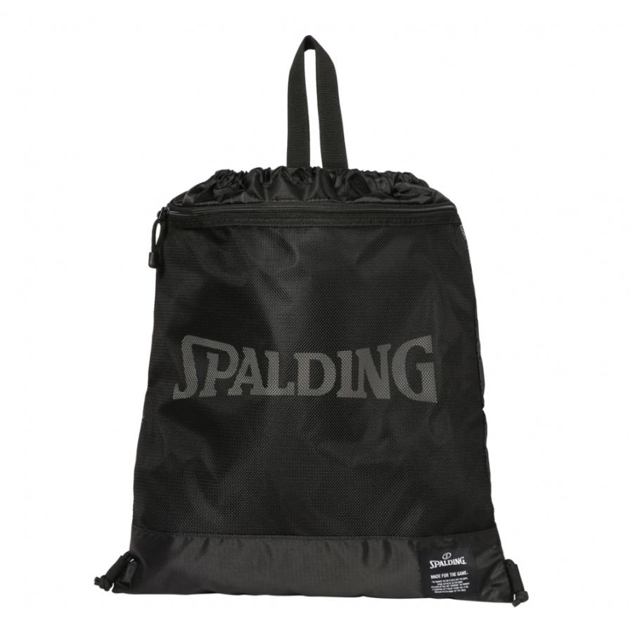 SPALDING バスケットボールバッグ ブラック42L SPALDING（スポルディング） デイリー ナップサック ブラック 42-018BK