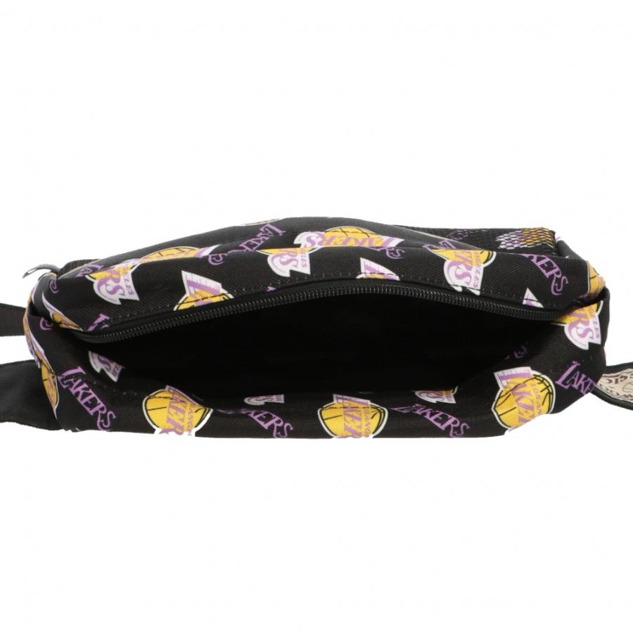 ミッチェル&ネス NBA FANNY PACK LAKERS ロサンゼルス レイカーズ