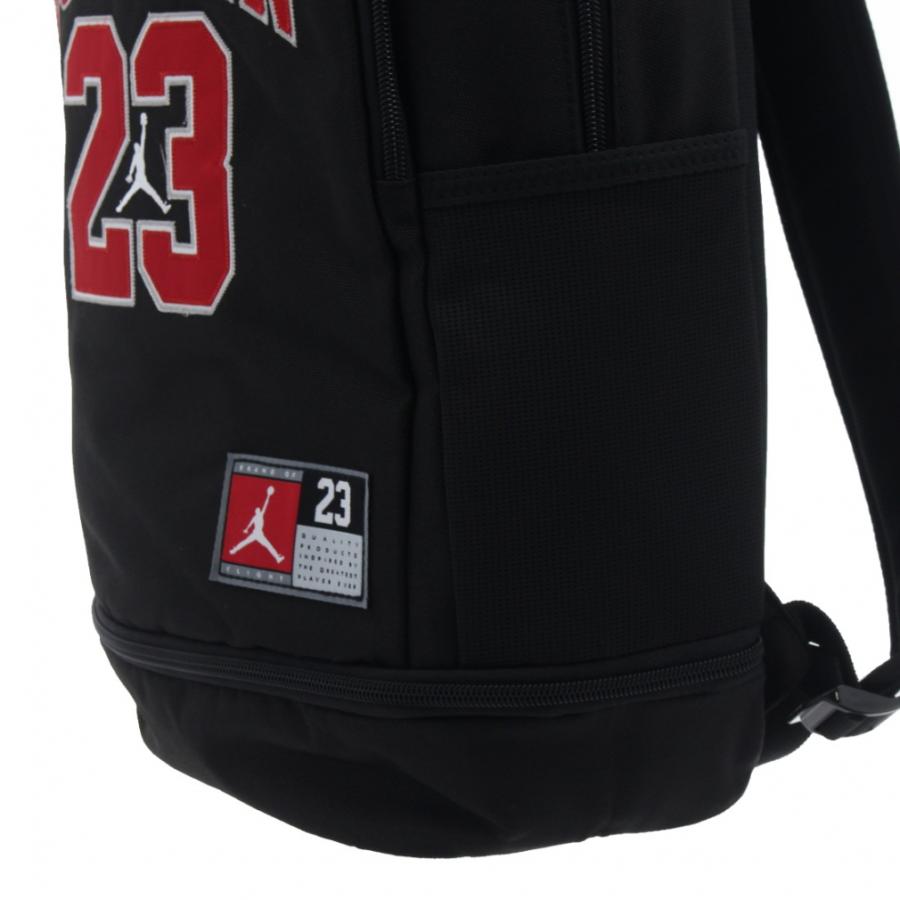 Jordan ジョーダン ジャージー バックパック リュック(27L) 黒/赤 Jordan Brand（NIKE） - Jordan ジョーダン ジャージー バック