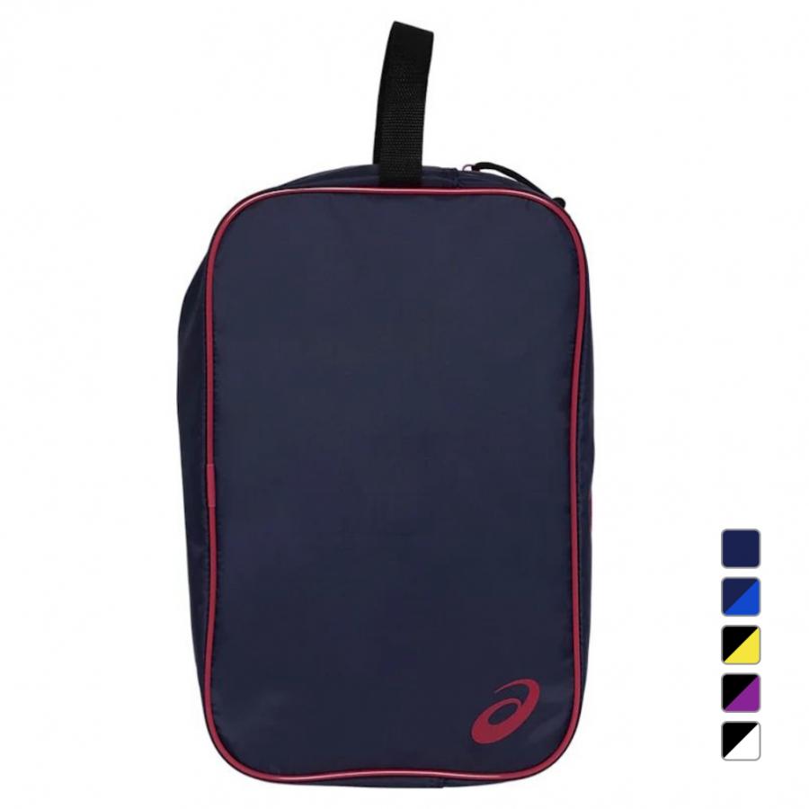 ASICS レッド スエード スニーカー 収納袋付き ASICS レッド スエード