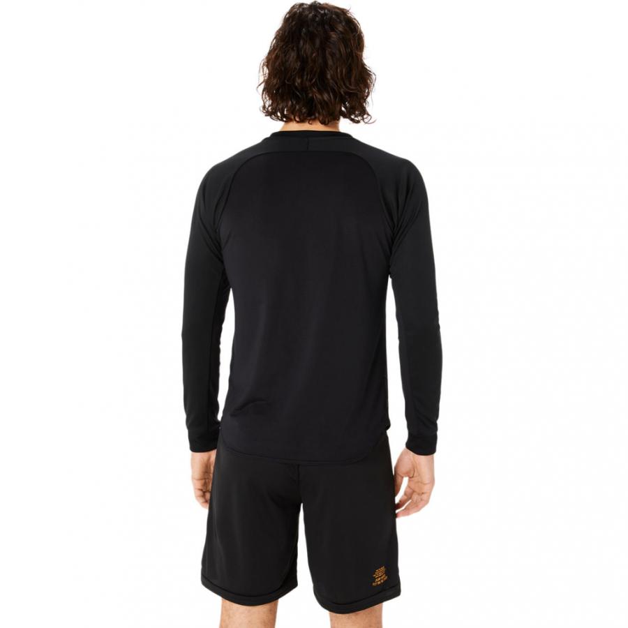 グランドセール 漫画 ASICS アシックス メンズ レディス バレーボール 長袖Tシャツ ウェア