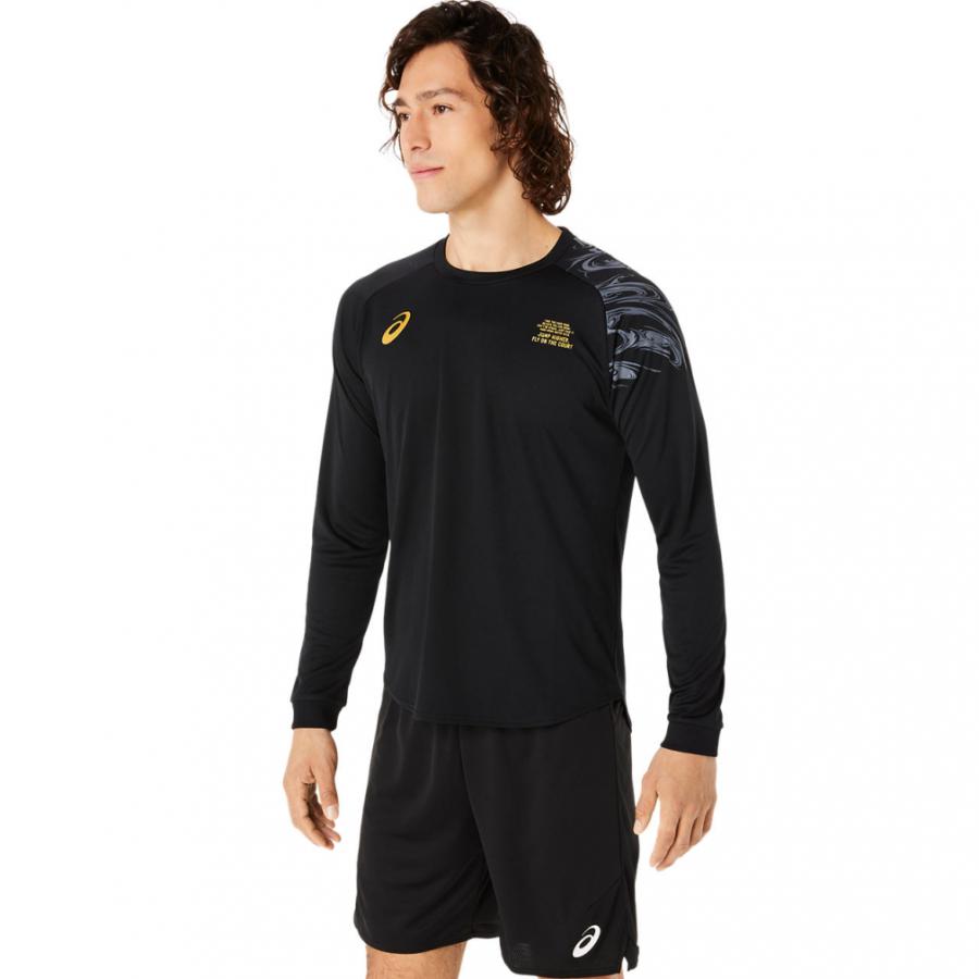 asics TORAY 長袖ウォームアップウェア　バレーボール　スポーツ ASICS アシックス メンズ レディス バレーボール 長袖Tシャツ