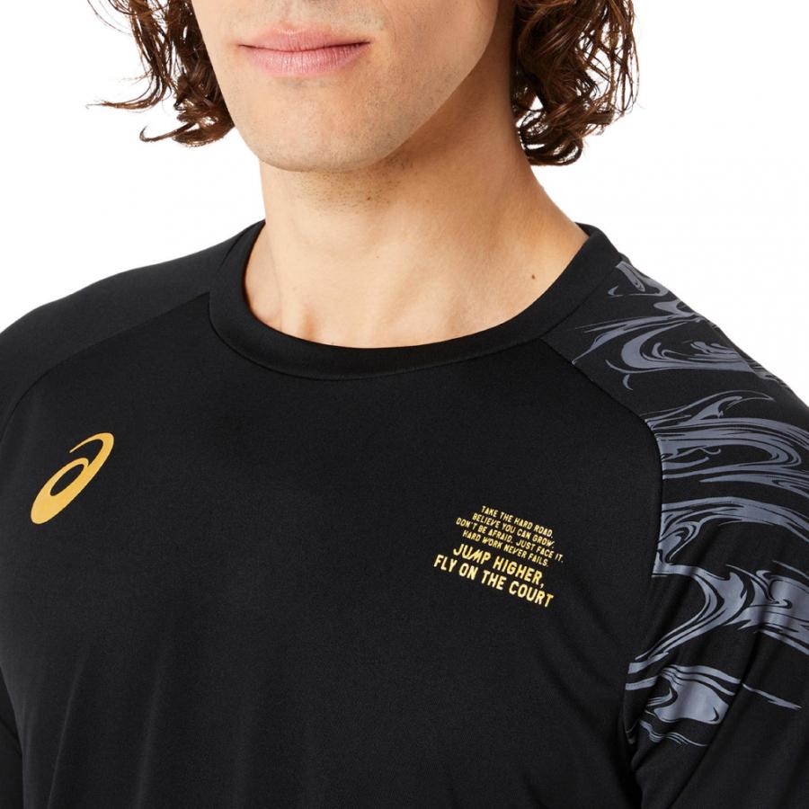 ASICS（アシックス） メンズ レディス バレーボール 長袖Tシャツ DRY