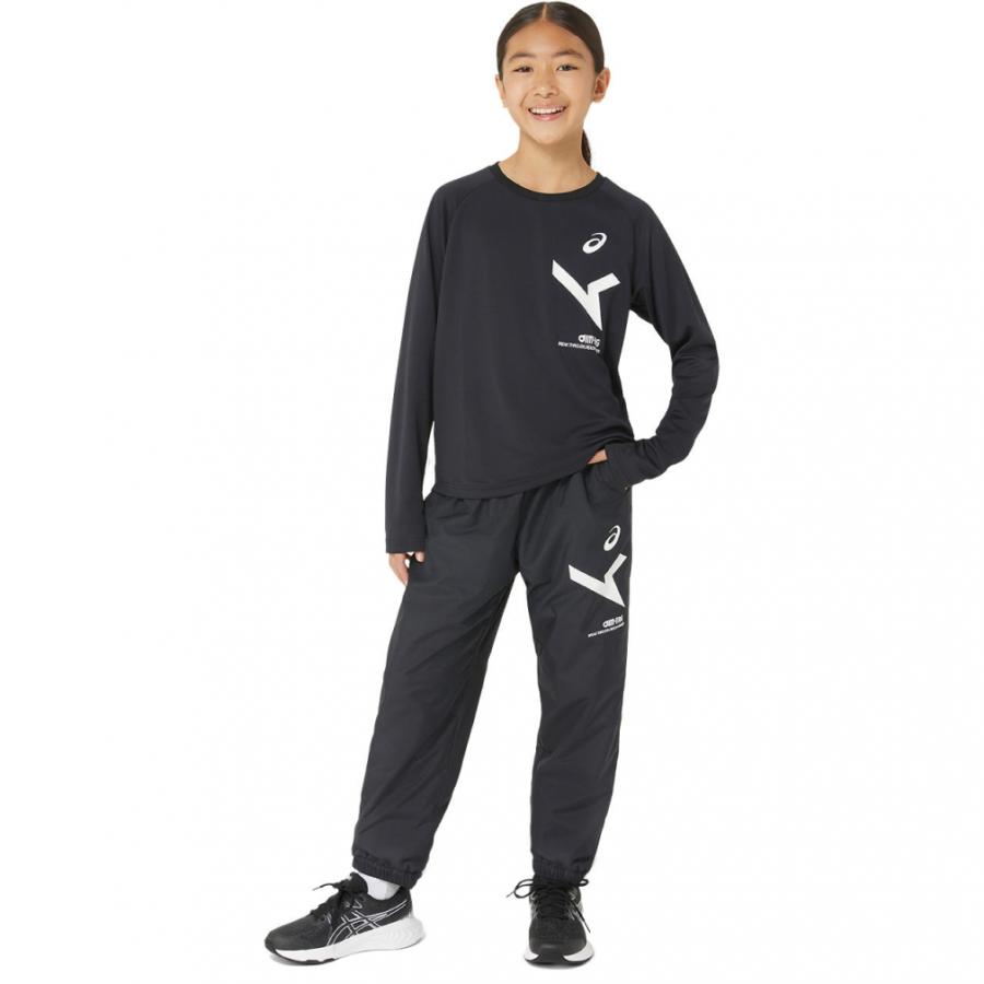 ASICS（アシックス） ジュニア バレーボール 吸汗速乾 長袖Tシャツ Jr