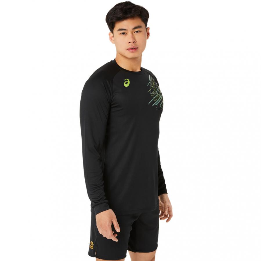 ASICS（アシックス） メンズ レディス バレーボール 長袖Tシャツ