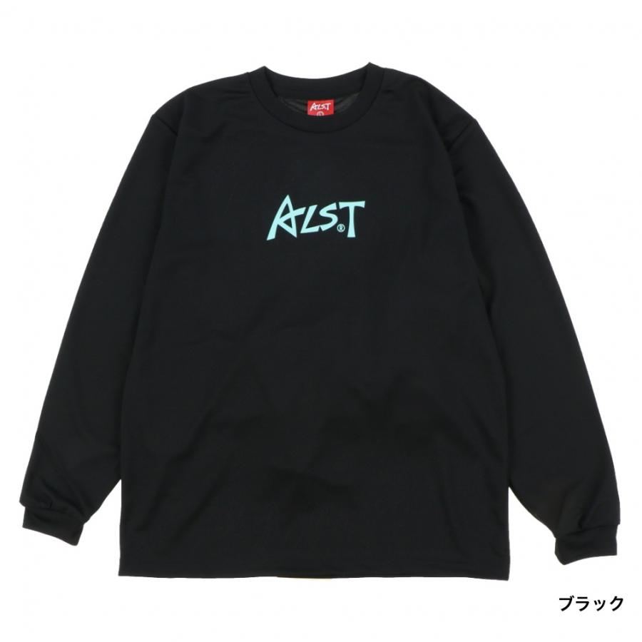 ALST XLサイズ 黒シャツ　Ｔシャツ　アルスト　バレーボール アルスト メンズ レディス バレーボール 長袖プラクティスシャツ DRY L