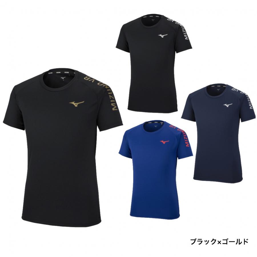 CHUO Univ. バレーボール 半袖シャツ 黒 CHUO Univ. バレーボール 半袖シャツ 黒 中央大学バレーボール