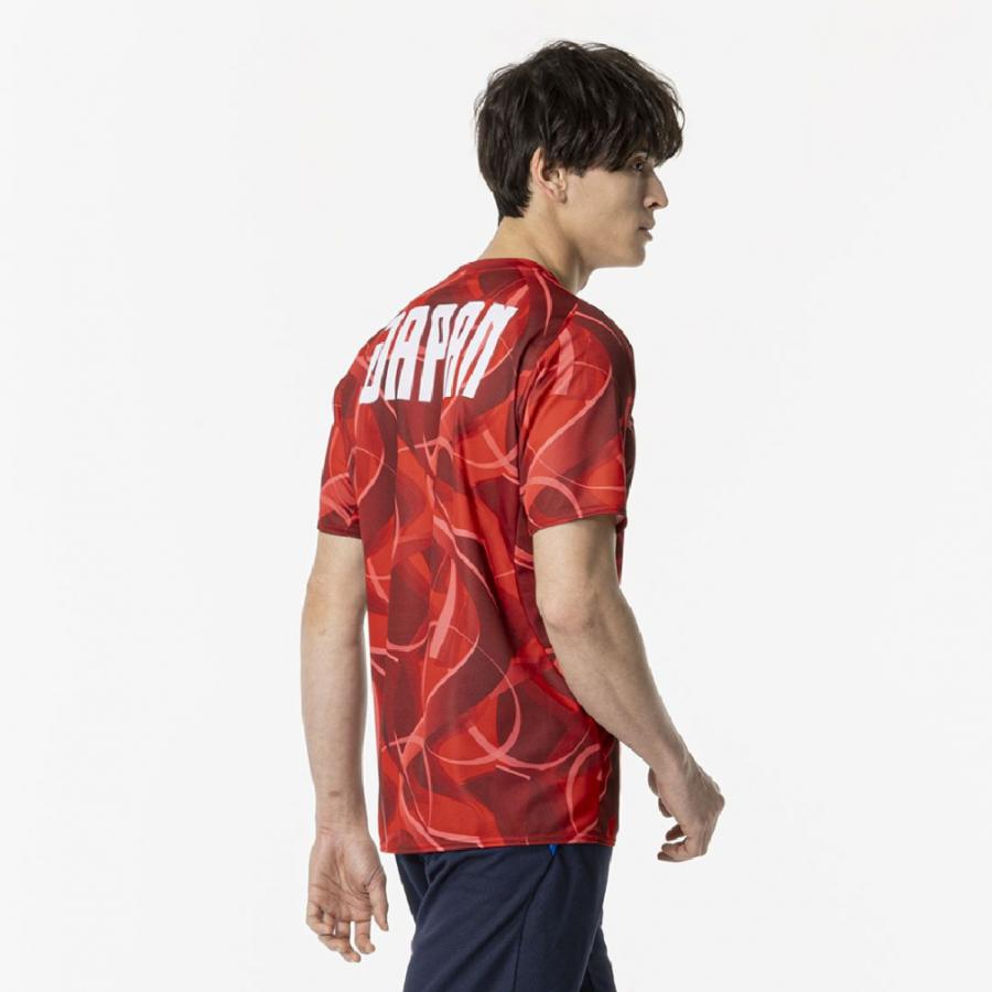 MIZUNO（ミズノ） メンズ レディス バレーボール 半袖Tシャツ 応援T