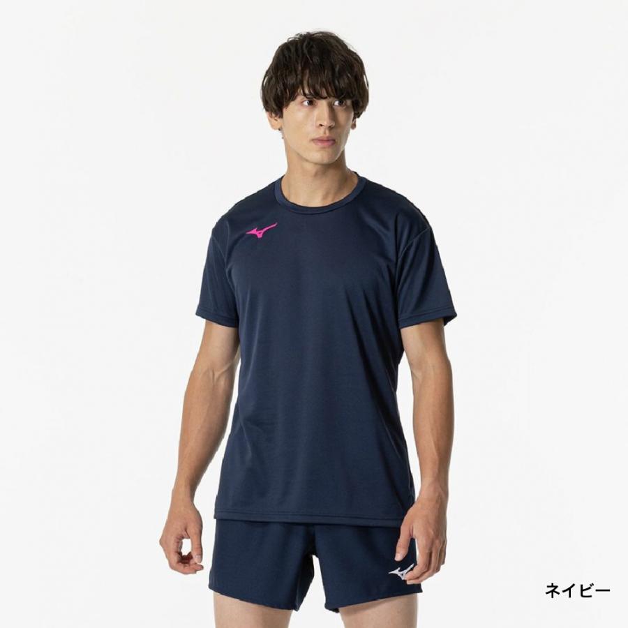 MIZUNO（ミズノ） メンズ レディス バレーボール 半袖Tシャツ Basic