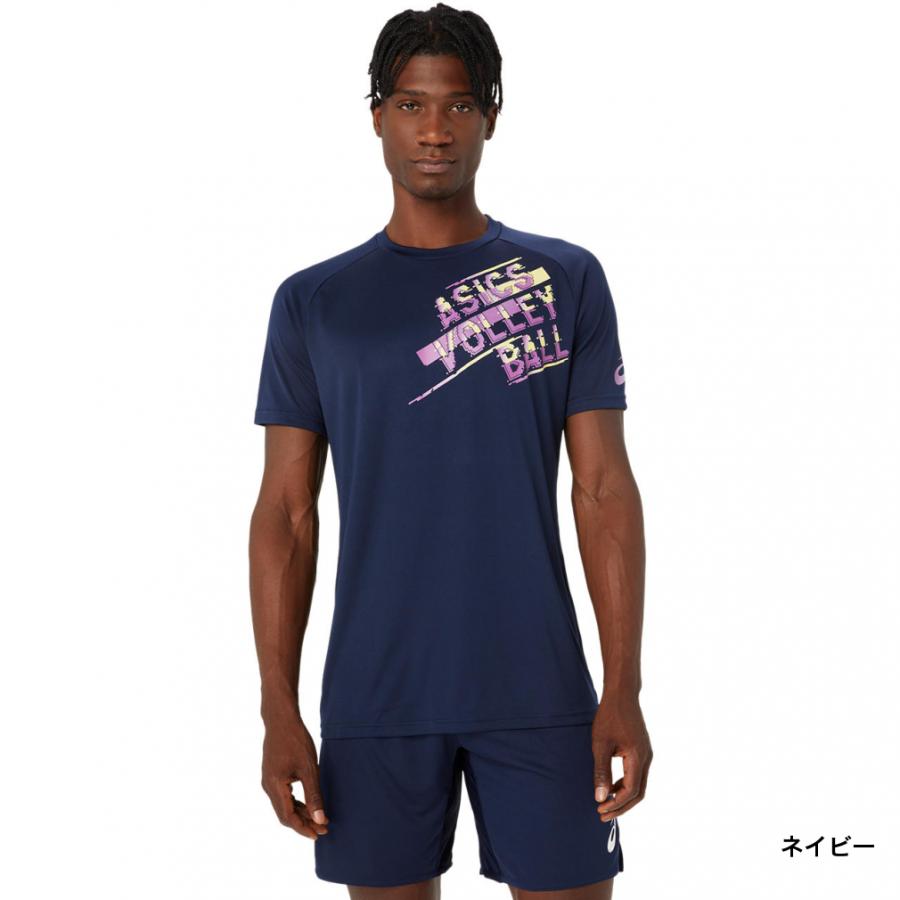 福井工大福井高校 バレーボール アシックス　Tシャツ　2XL ASICS（アシックス） メンズ レディス バレーボール 半袖Tシャツ 2025