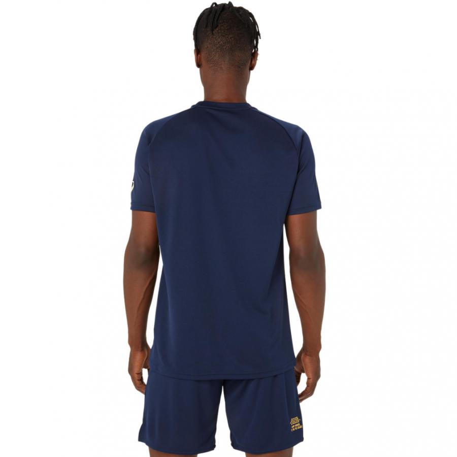 ASICS（アシックス） メンズ レディス バレーボール 半袖Tシャツ
