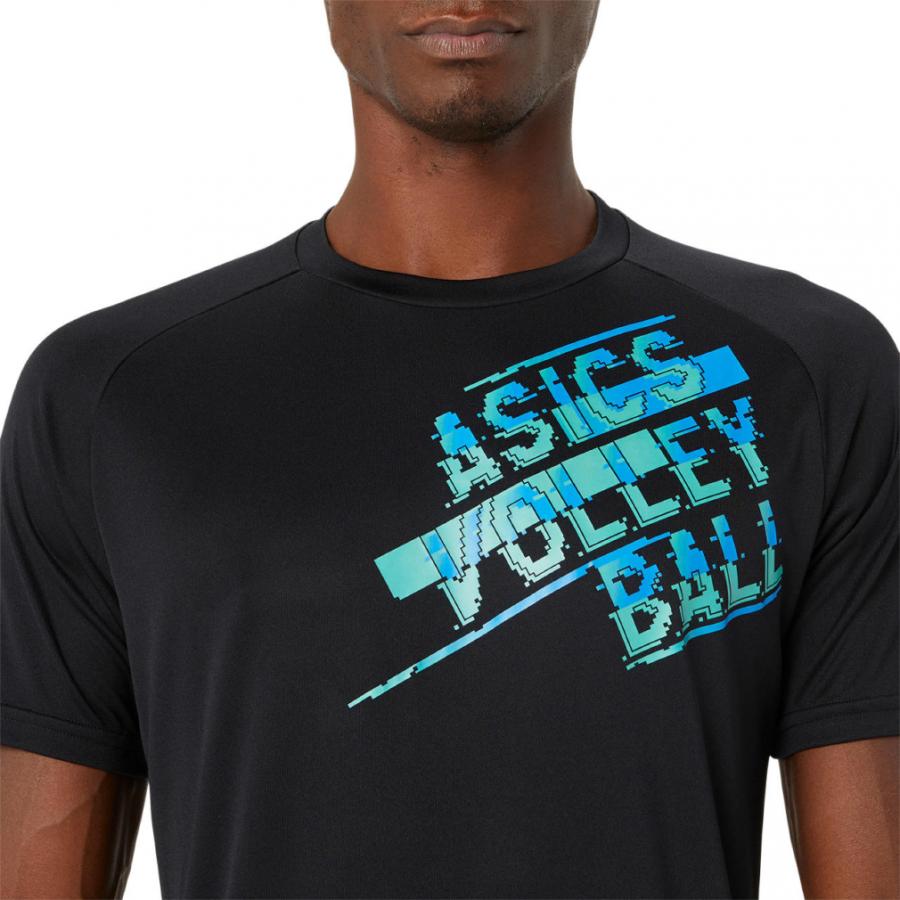 ASICS（アシックス） メンズ レディス バレーボール 半袖Tシャツ