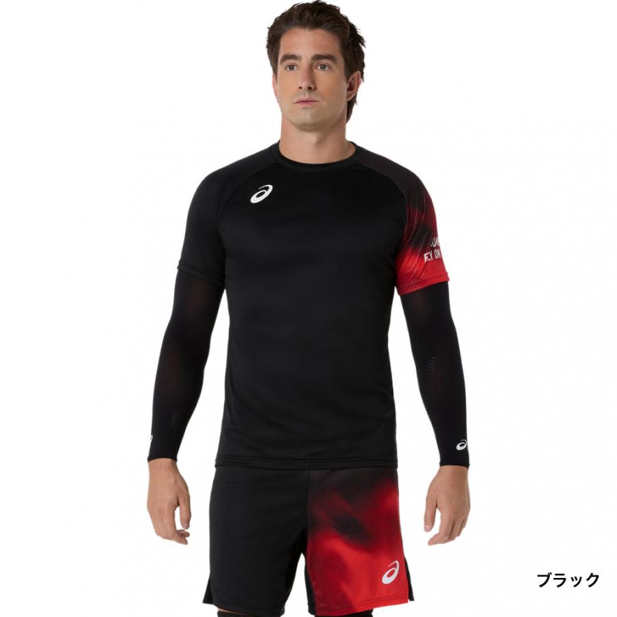 ASICS（アシックス） メンズ レディス バレーボール 半袖Tシャツ