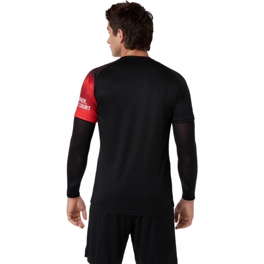 ASICS（アシックス） メンズ レディス バレーボール 半袖Tシャツ