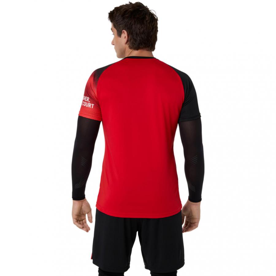 ASICS（アシックス） メンズ レディス バレーボール 半袖Tシャツ