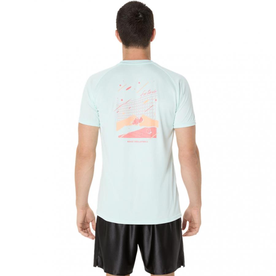 ASICS（アシックス） メンズ レディス バレーボール 半袖Tシャツ