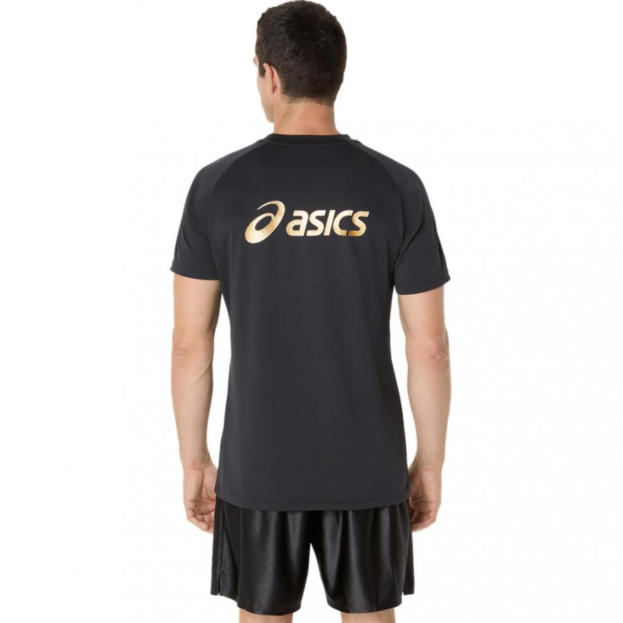 ASICS（アシックス） メンズ レディス バレーボール 半袖Tシャツ