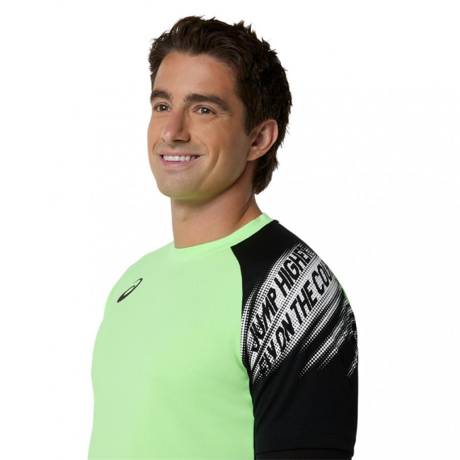 ASICS（アシックス） メンズ レディス バレーボール 半袖Tシャツ