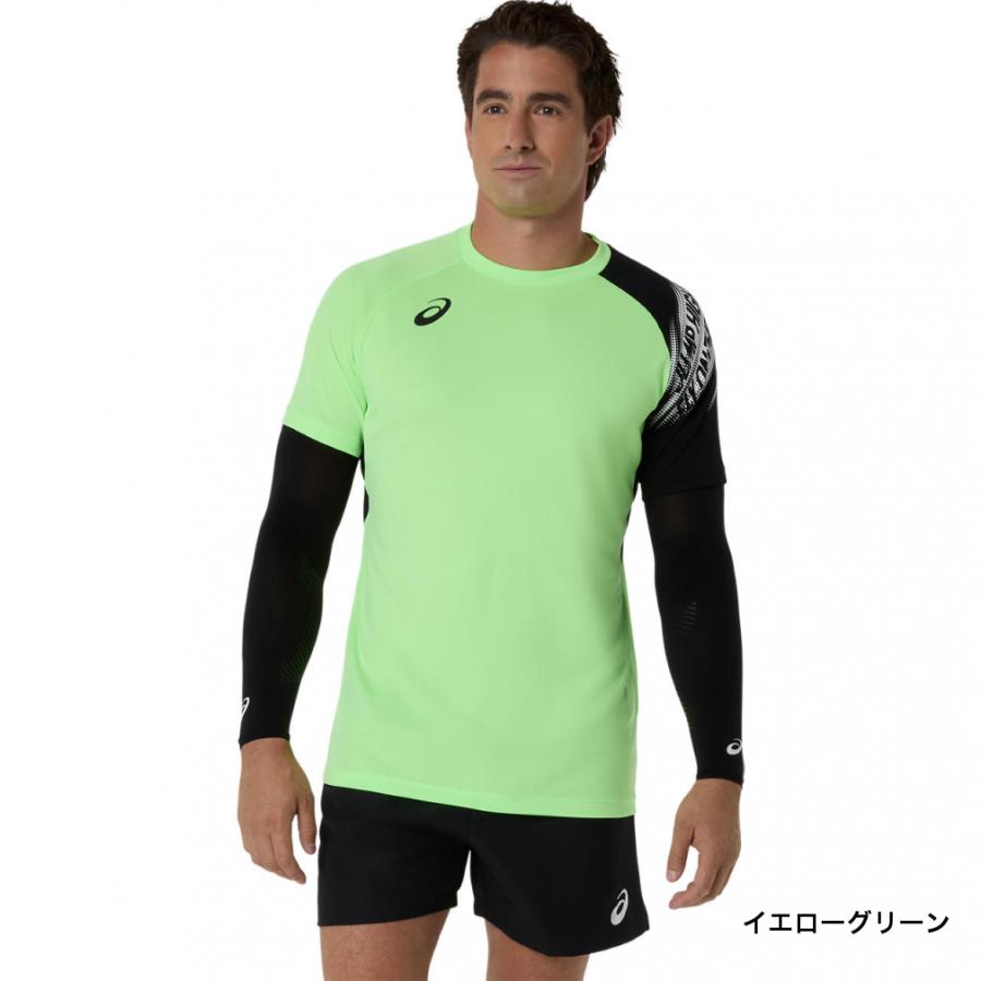 ASICS（アシックス） メンズ レディス バレーボール 半袖Tシャツ