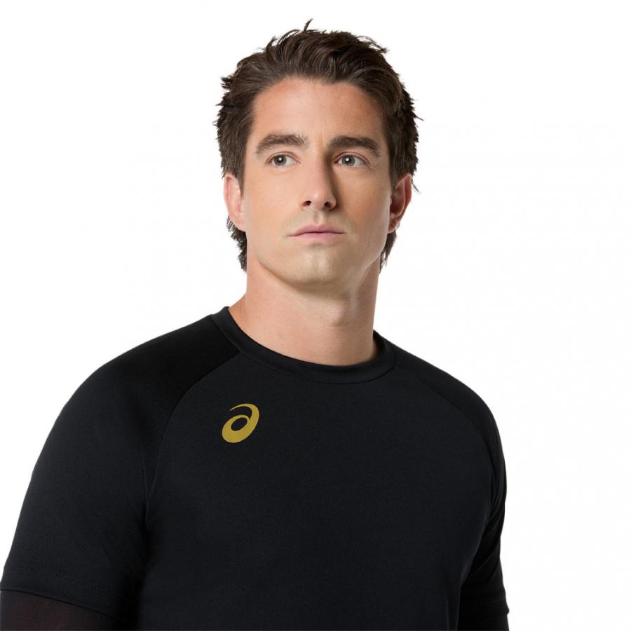 ASICS（アシックス） メンズ レディス バレーボール 半袖Tシャツ