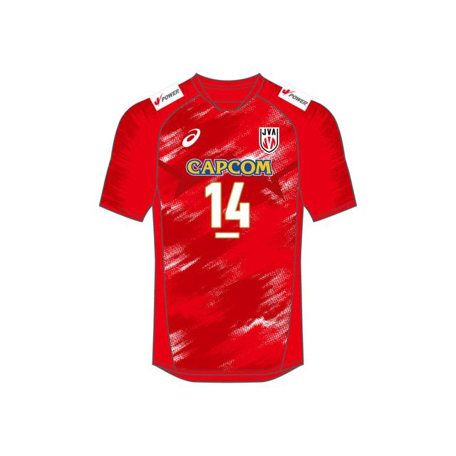 アシックス バレーボール 半袖Tシャツ 2026 バレーボール男子日本代表レプリカTシャツ 石川選手 2053A323 バレーボール日本代表 男子 石川祐希選手 asics_1