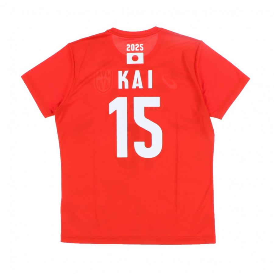 ASICS 日本代表 バレーボールシャツ アシックス（ASICS）（メンズ、レディース）バレーボールウェア