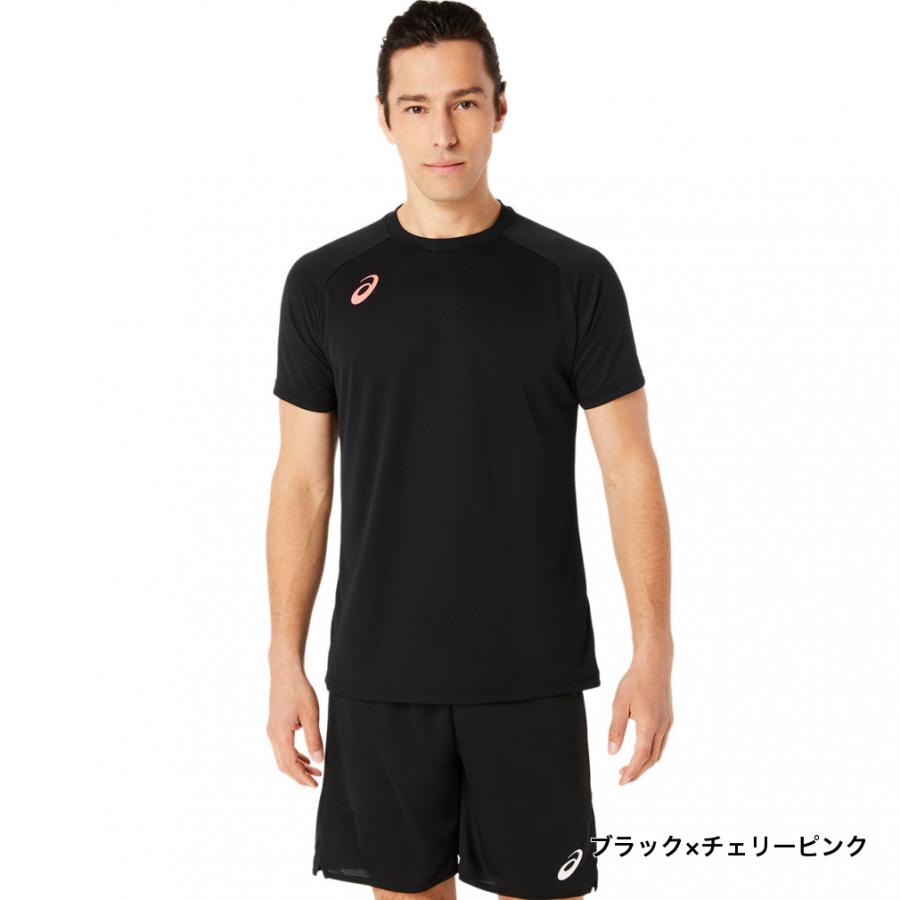 ASICS（アシックス） メンズ レディス バレーボール 半袖Tシャツ DRY
