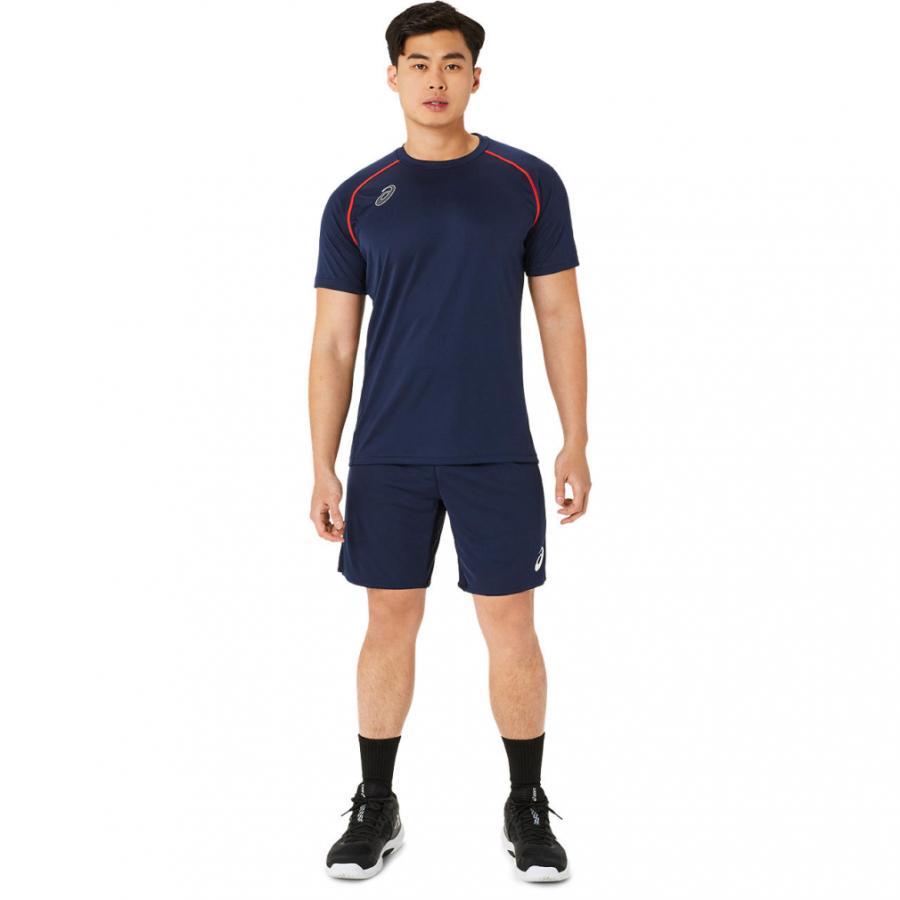ASICS（アシックス） メンズ レディス バレーボール 半袖Tシャツ 半袖