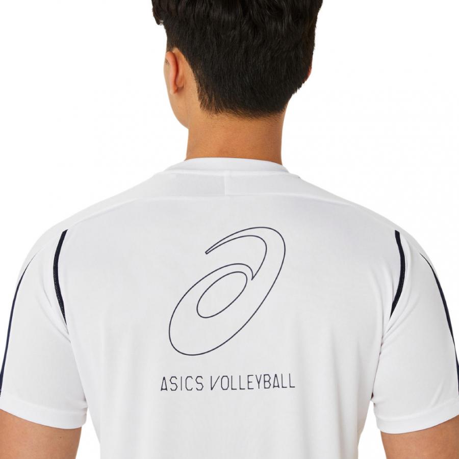 ASICS（アシックス） メンズ レディス バレーボール 半袖Tシャツ 半袖