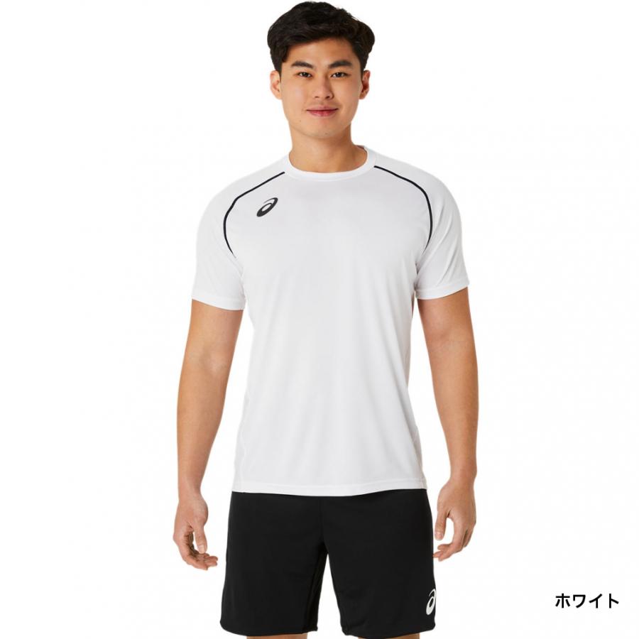 ASICS（アシックス） メンズ レディス バレーボール 半袖Tシャツ 半袖