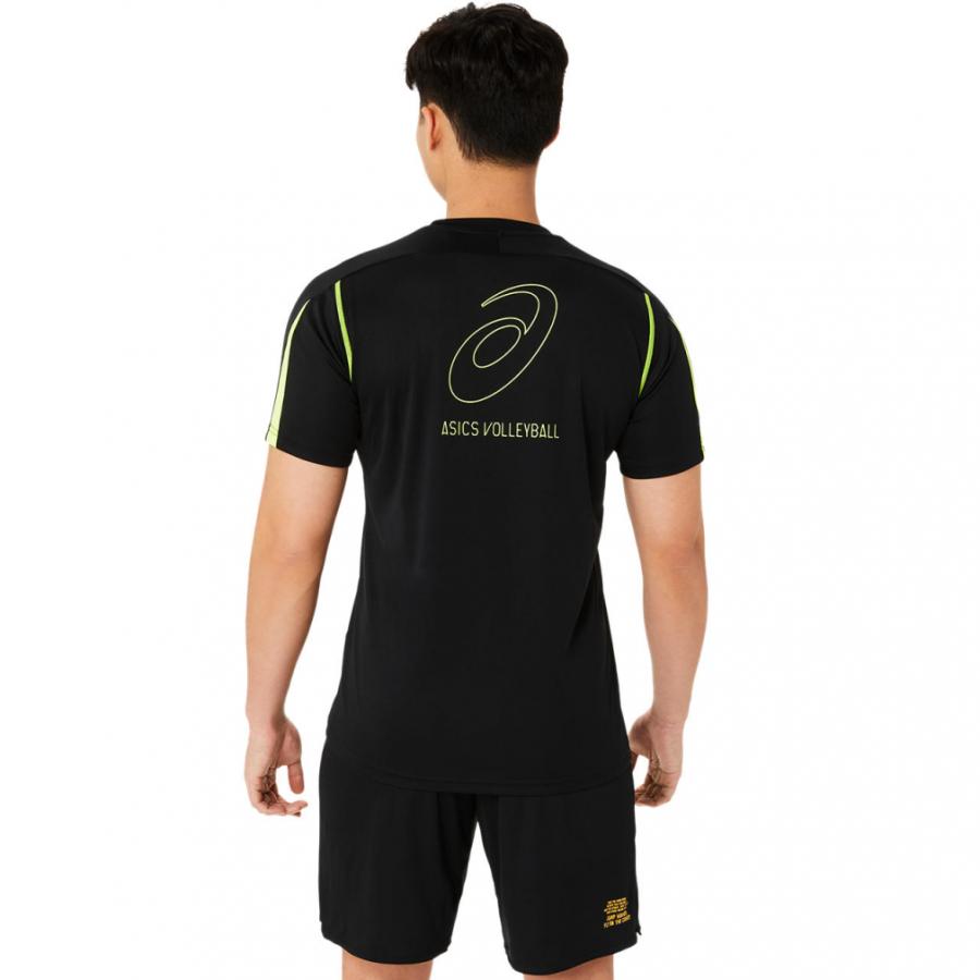 ASICS（アシックス） メンズ レディス バレーボール 半袖Tシャツ 半袖