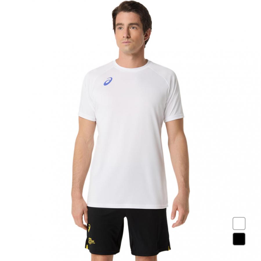 ASICS（アシックス） メンズ レディス バレーボール 半袖Tシャツ 半袖