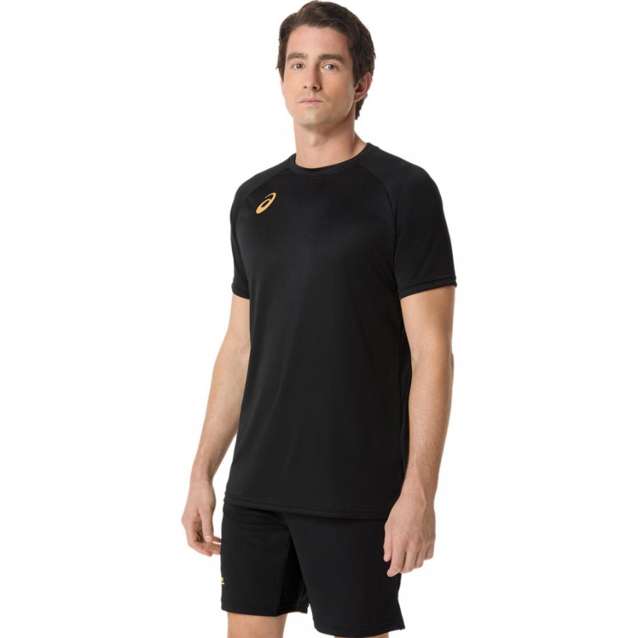 ASICS（アシックス） メンズ レディス バレーボール 半袖Tシャツ 半袖