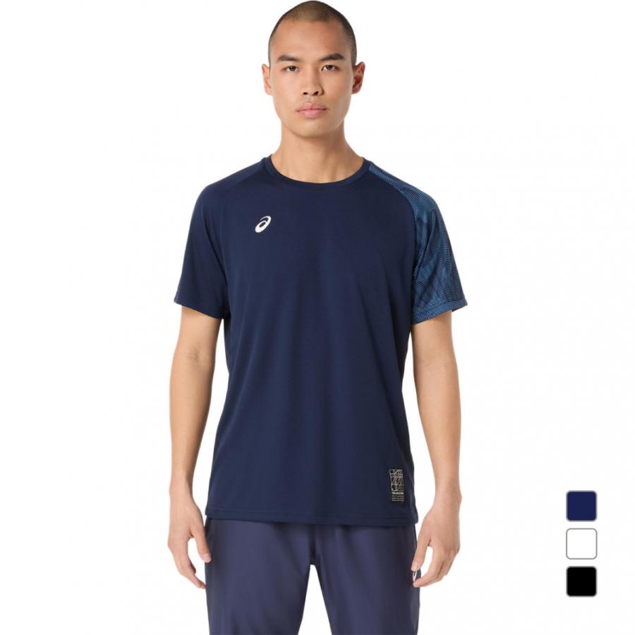 ASICS（アシックス） メンズ レディス バレーボール 半袖Tシャツ