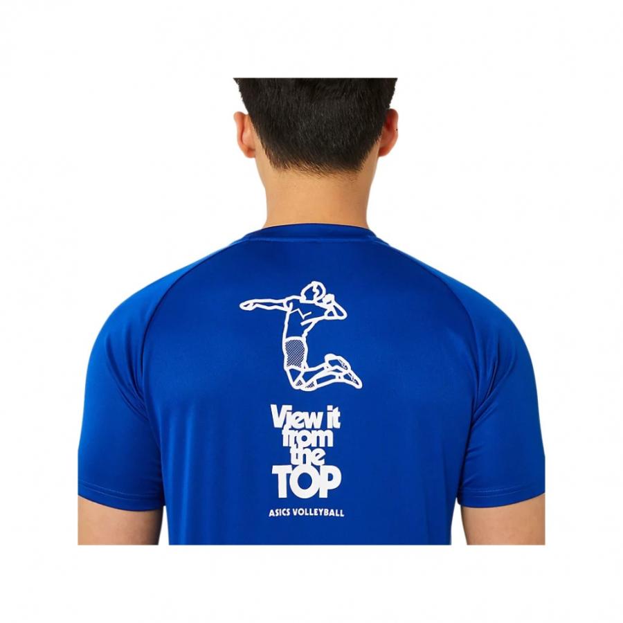 ASICS（アシックス） メンズ レディス バレーボール 半袖Tシャツ 半袖