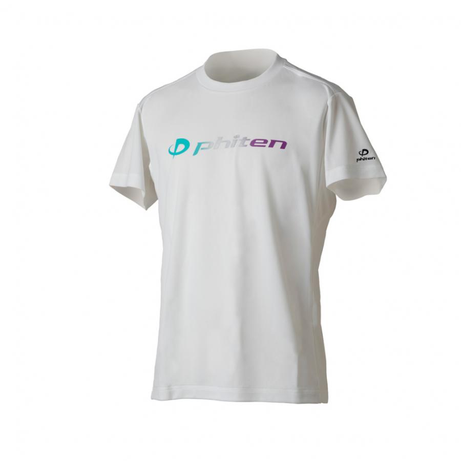 ファイテン Tシャツ ホワイト Phiten（ファイテン） メンズ レディス バレーボール 半袖Tシャツ