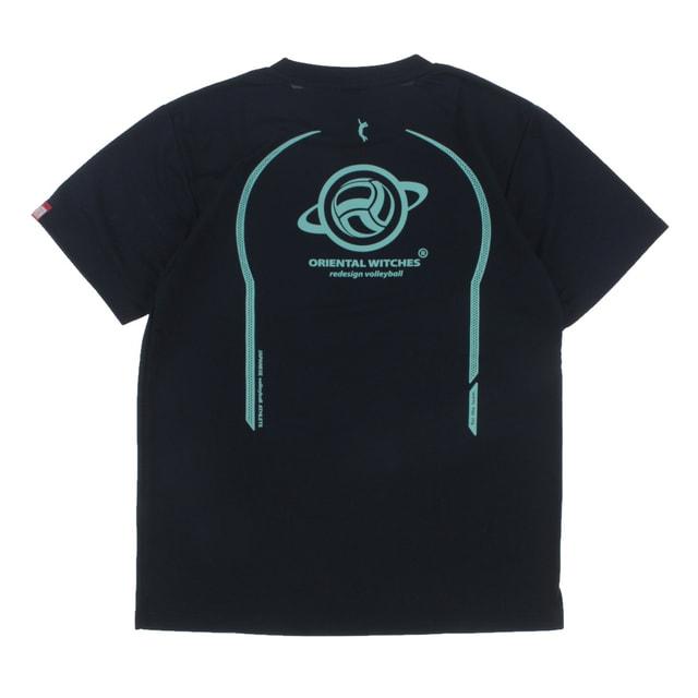 オリエンタルウィッチーズ メンズ レディス バレーボール 半袖Tシャツ