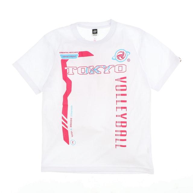 ORIENTAL WITCHES バレーボール Tシャツ LLサイズ オリエンタルウィッチーズ メンズ レディス バレーボール 半袖Tシャツ