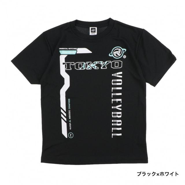 オリエンタルウィッチーズ メンズ レディス バレーボール 半袖Tシャツ
