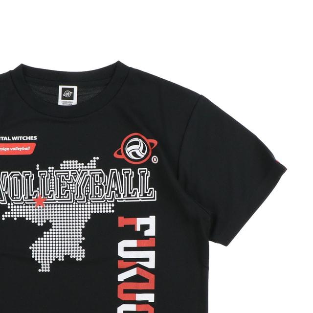 オリエンタルウィッチーズ メンズ レディス バレーボール 半袖Tシャツ